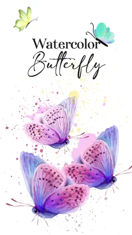 Game screenshot Watercolor Butterfly Stickers mod apk