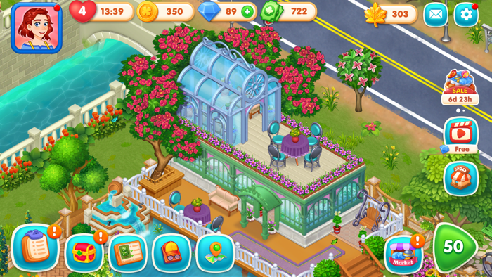 Valley Cooking Games  Design