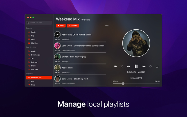 ‎Tuner for YouTube music Screenshot