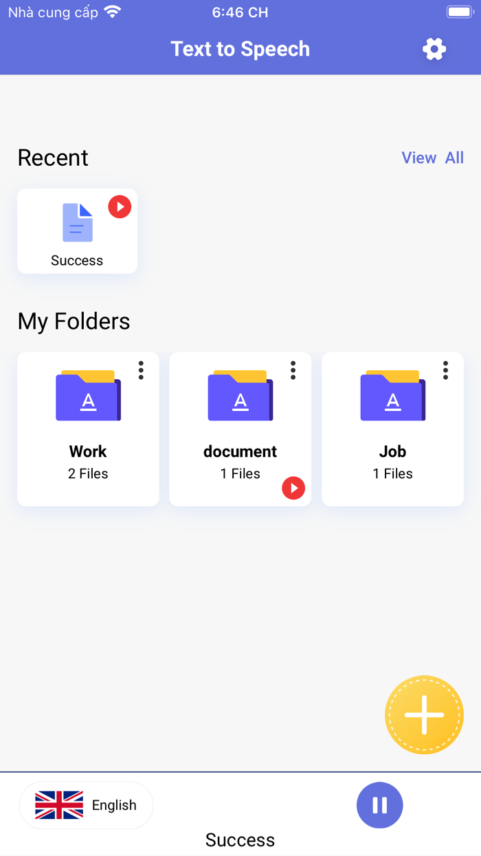 My Voice - Text To Speech TTS