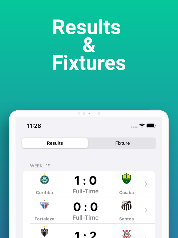 Brasileirão Resultados ao vivo