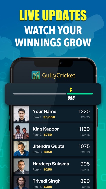 GullyCricket - Fantasy Cricket screenshot-2