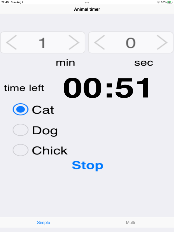 Animal Timer