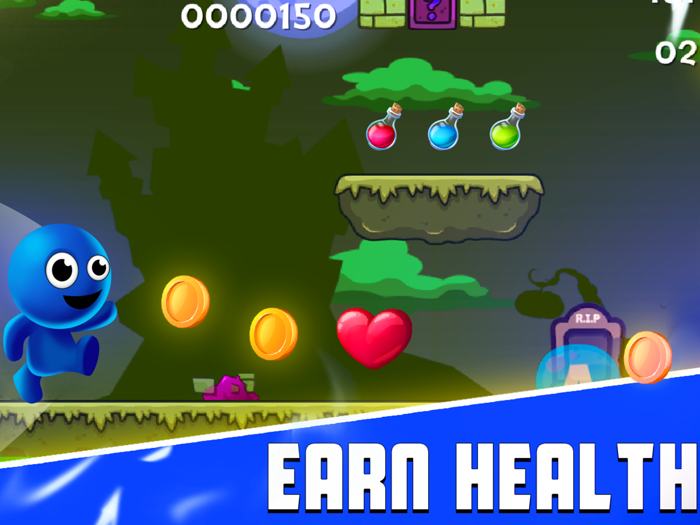 Super Blue Monster adventure