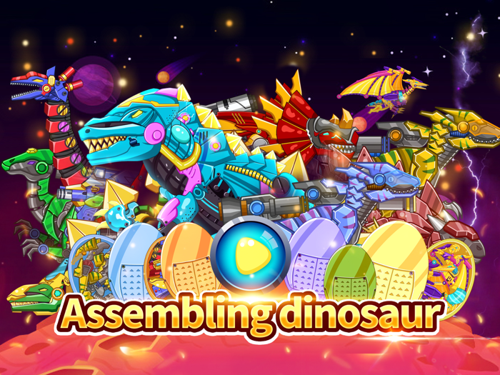 Dinosaur Assemble Gacha