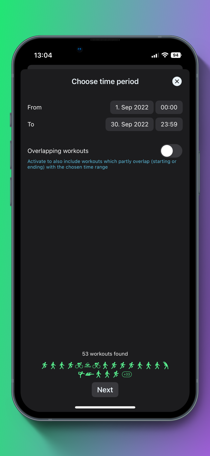 SUMRY - Workout summaries