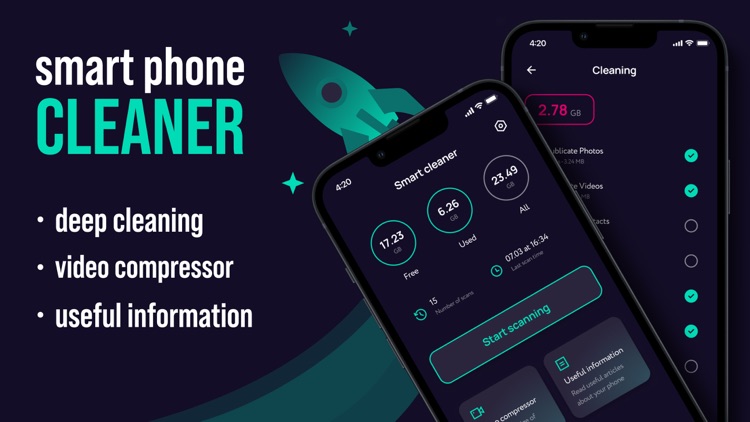 Fast Smart Phone Cleaner app