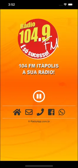 Game screenshot Rádio 104 FM Itápolis mod apk