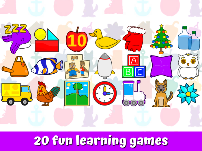 Learning Kids Games 2,3,4 year