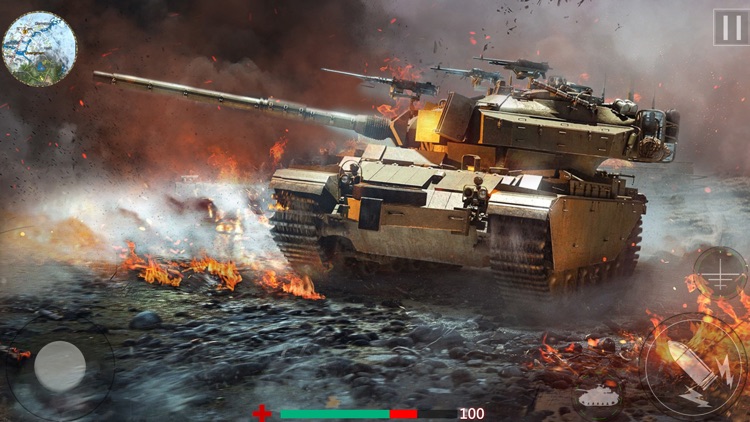 Tank Games Military War Battle screenshot-4