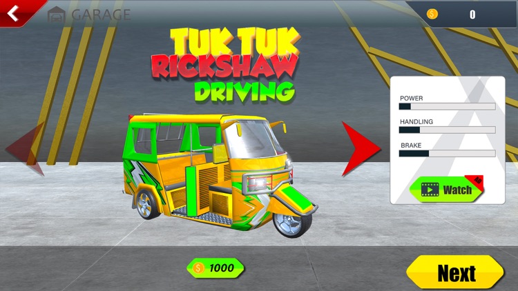 TukTuk Auto Rickshaw Taxi Game