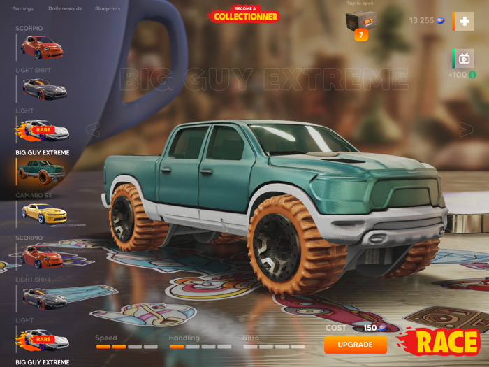 Race Tracks Drive hot cars