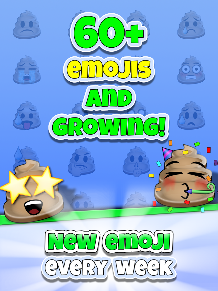 Sticky Moji Poop Stickers