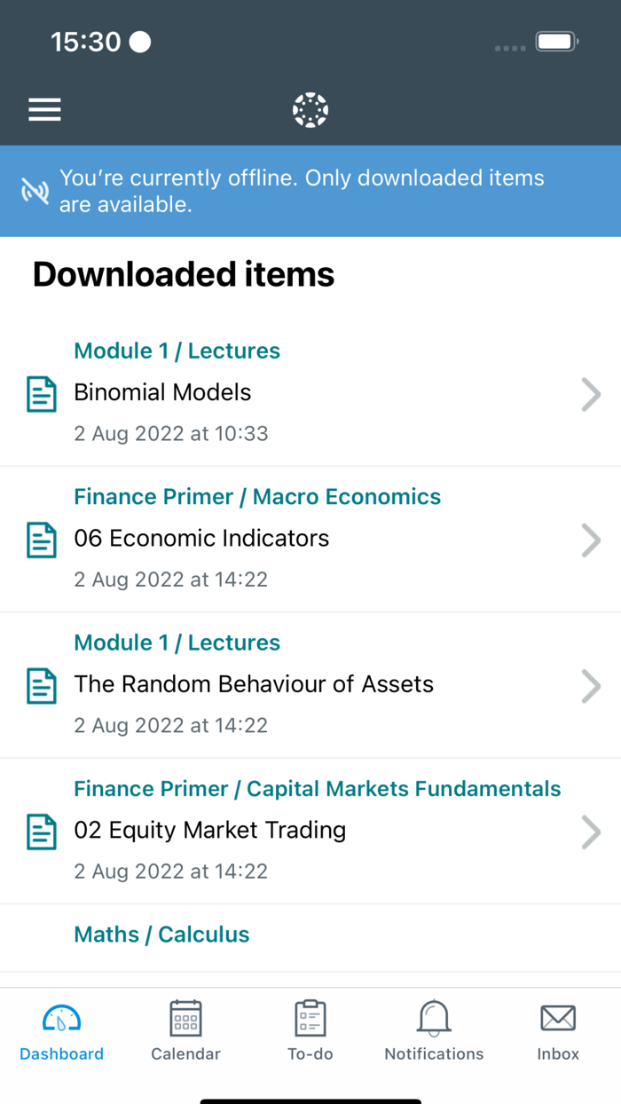 Fitch Learning Canvas App