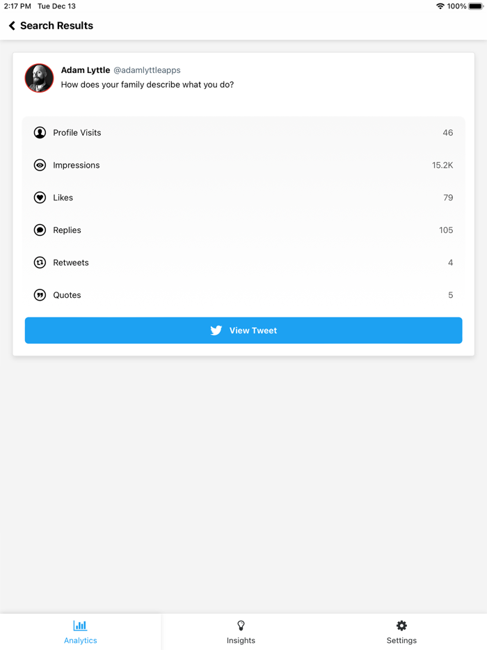 Follow Tracker for Twitter