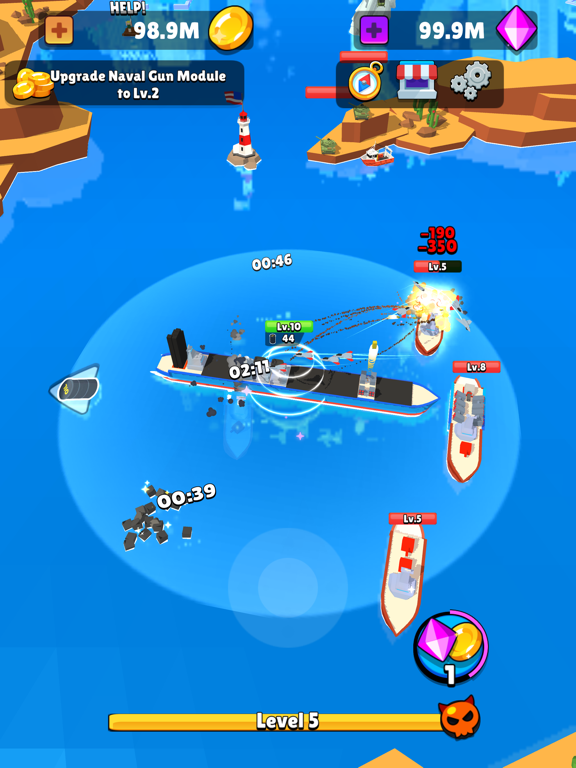 Ship Battle: Seaport Tycoon screenshot 2