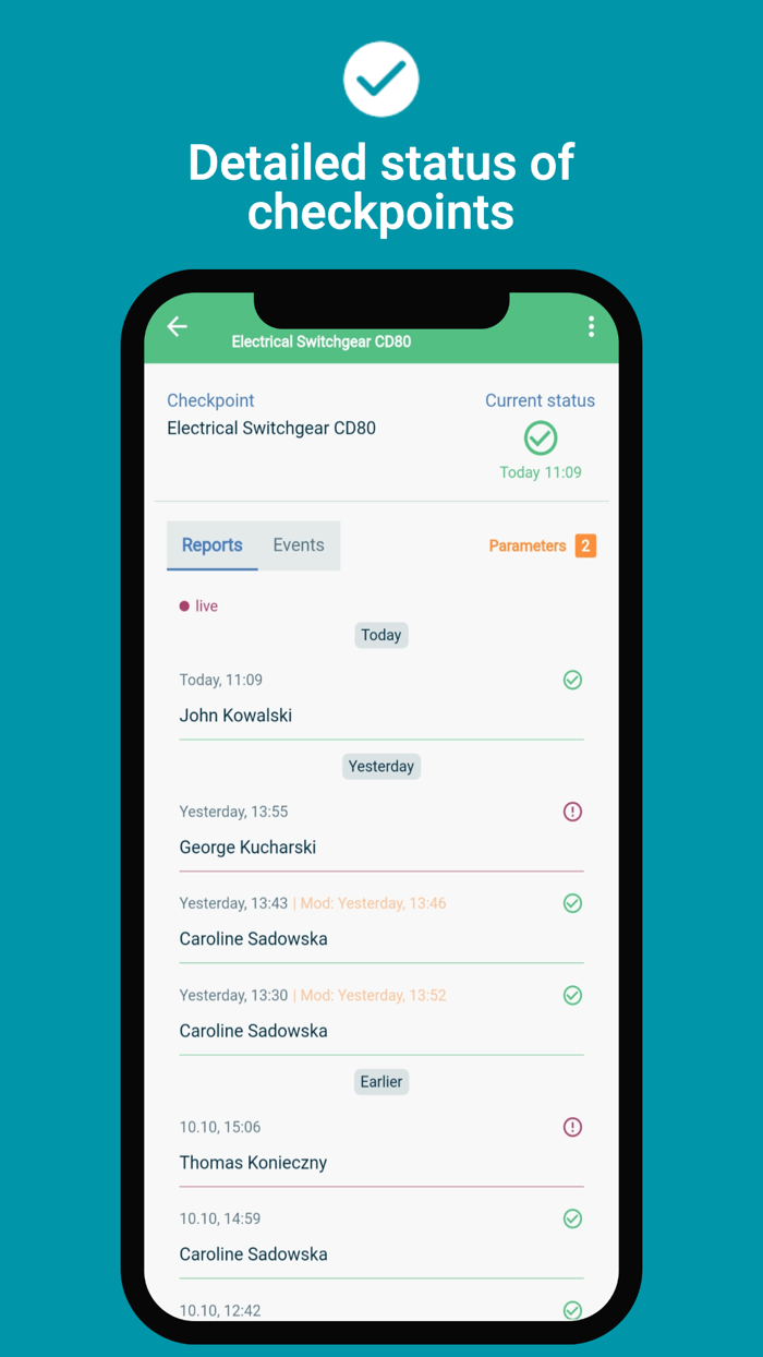 Under Control. Scan and check