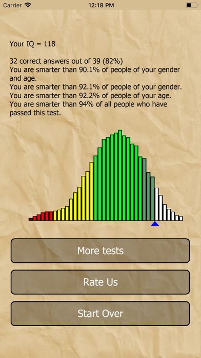 What is my IQ screenshot 2