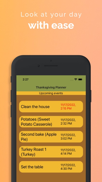 Thanksgiving Planner