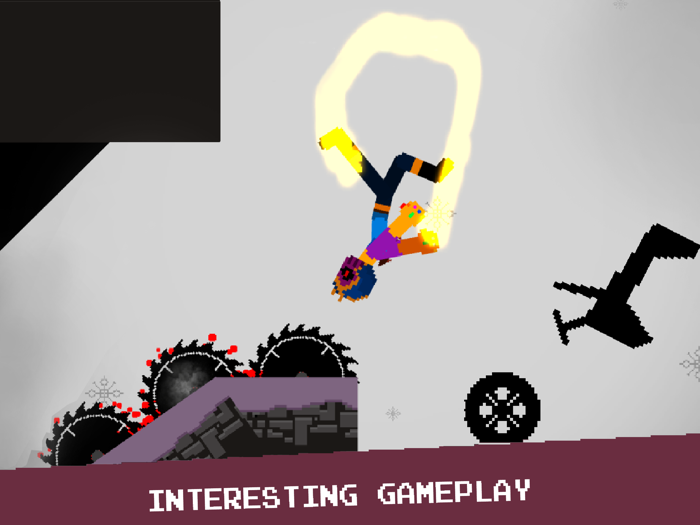 Stickman Pixel Dismounting