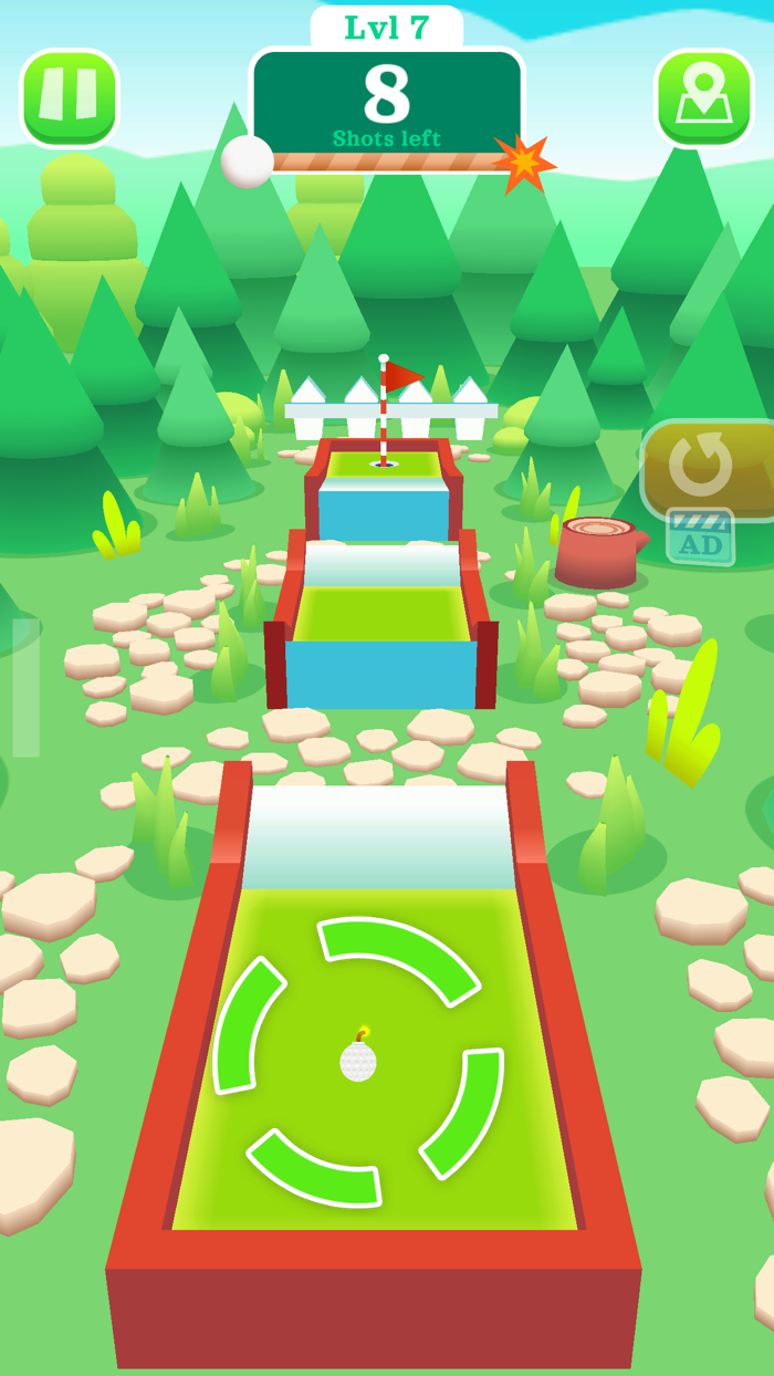 gôn mini - 2 người chơi