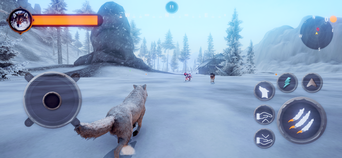 Wild Wolf Animals Simulator 3d