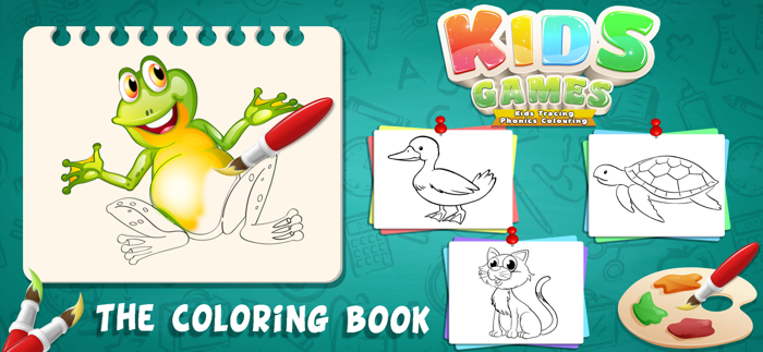 Kids Tracing-Phonics-Coloring