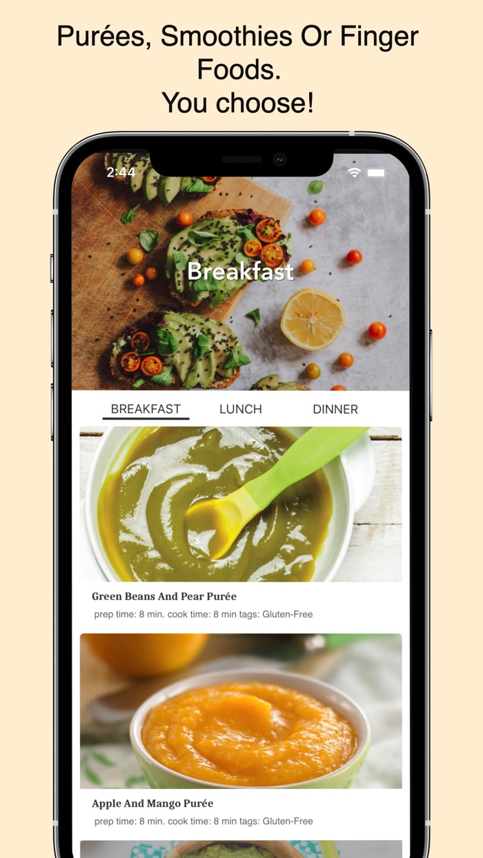 Baby  Toddler Food Cookbook