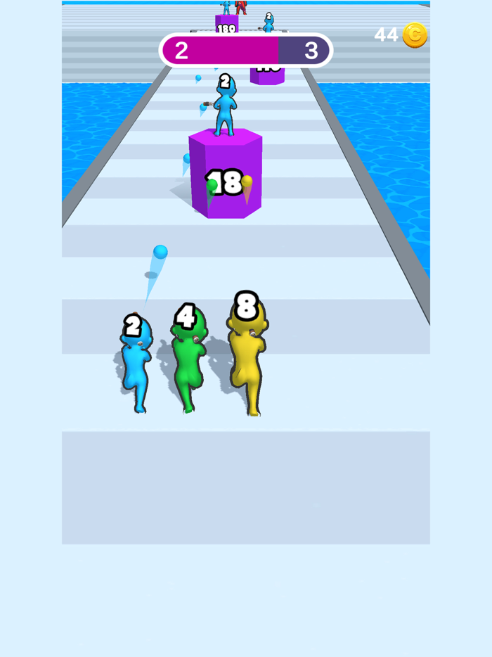 Merge Squad 2048 Grabber Run