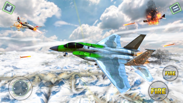 Sky Warrior Fighter Jet Combat screenshot-3