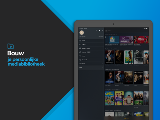 Plex: Stream films, tv, nieuws iPad app afbeelding 7