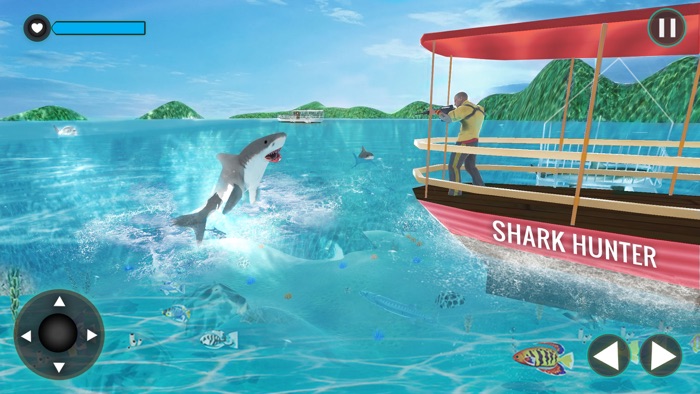 Hungry Shark Attack Simulator