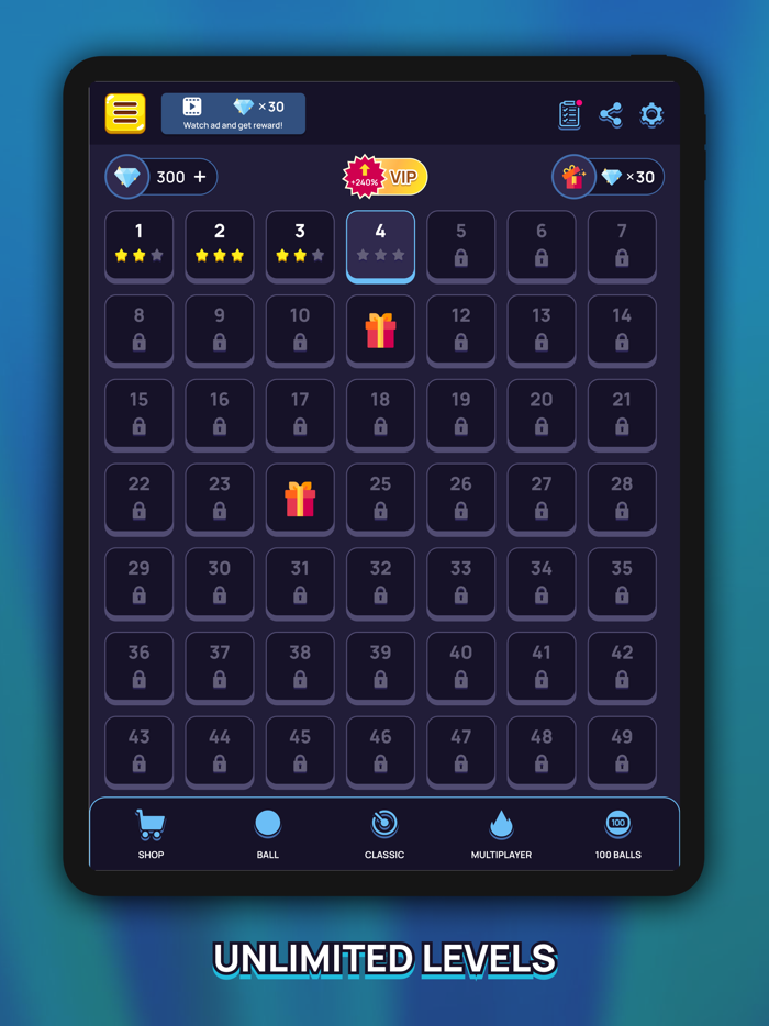 Bricks game Balls crusher