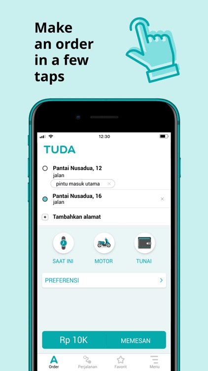 TUDA — rides and delivery screenshot-3