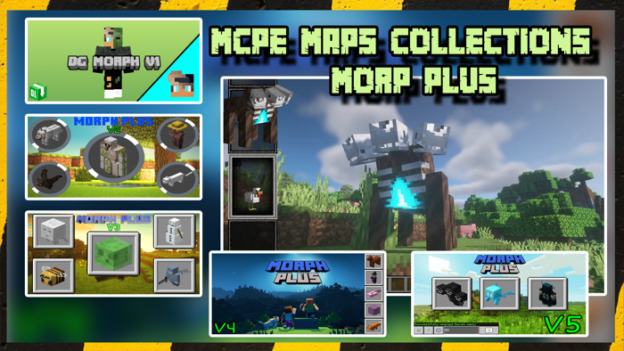 Morph Maps for Minecraft PE