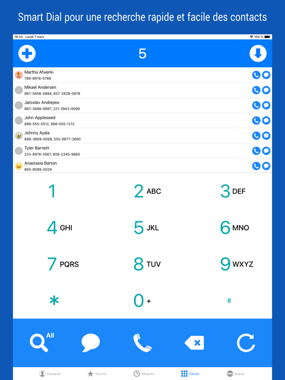 iContacts+: Contacts de groupe iContacts+: Contacts de groupe
