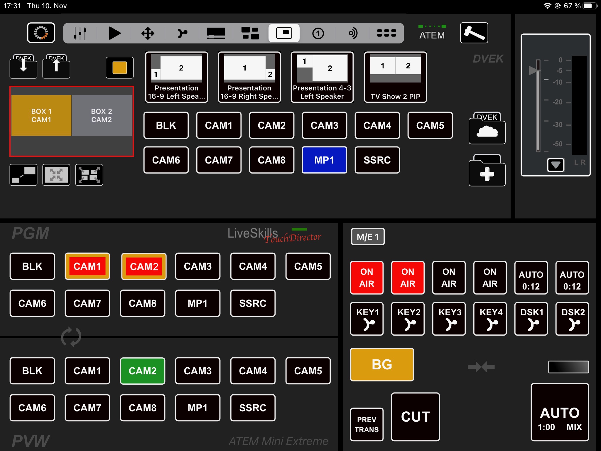 TouchDirector screenshot 2