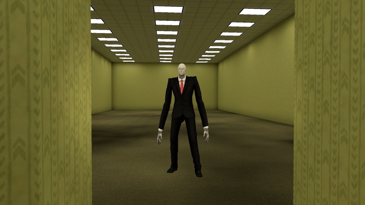 Slenderman in Backrooms Scary