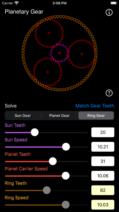 Planetary Gear Calculator screenshot 10