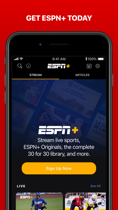 ESPN: Live Sports & Scores
