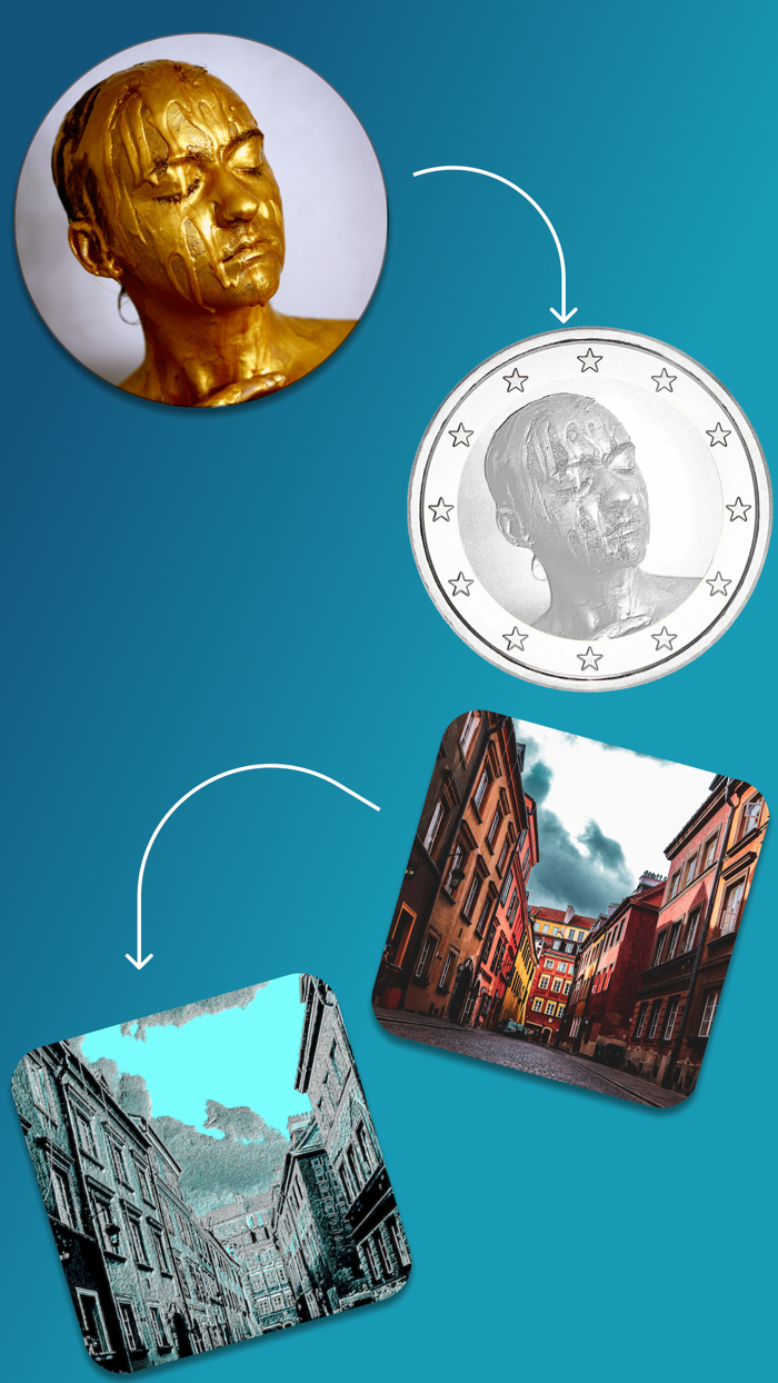 Coin Face - Photo Effect