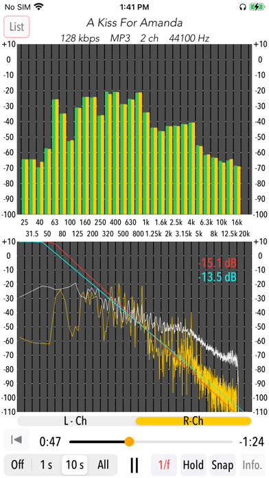 Music Frequency Analyzer screenshot1