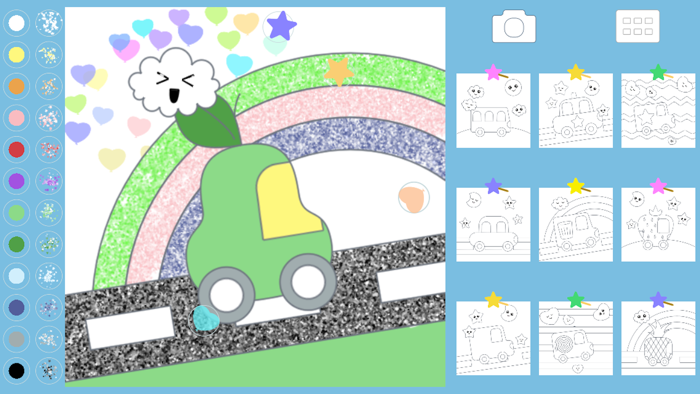 Car Truck Coloring Kid Toddler
