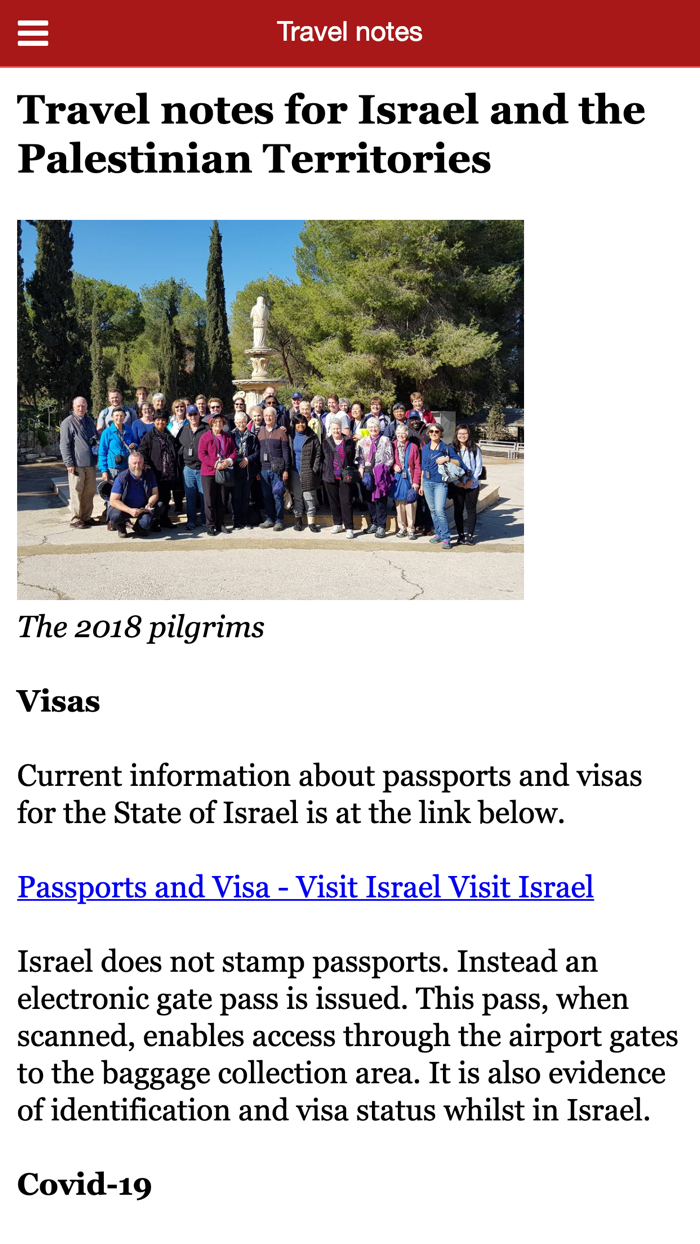 Advent pilgrimage 2022