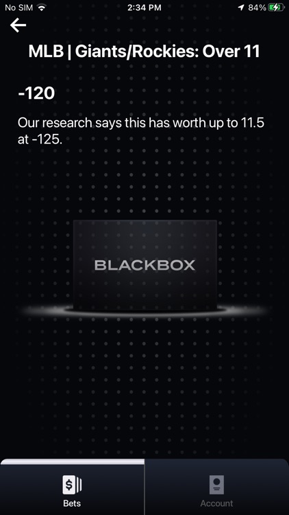 Blackbox Bets screenshot-3