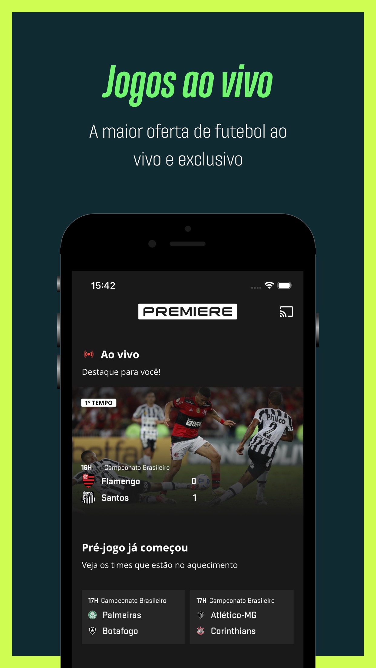 Screenshot do app Premiere
