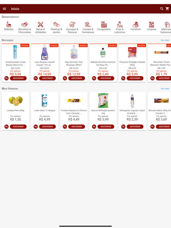 Supermercado Alvorada Online