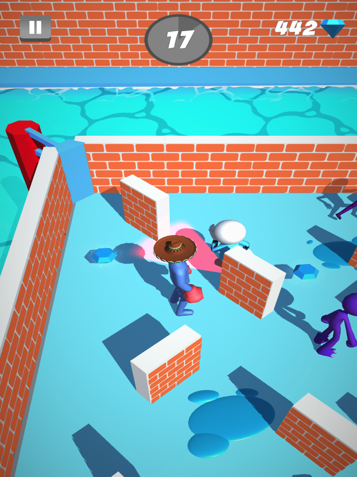 Hide and seek by friends