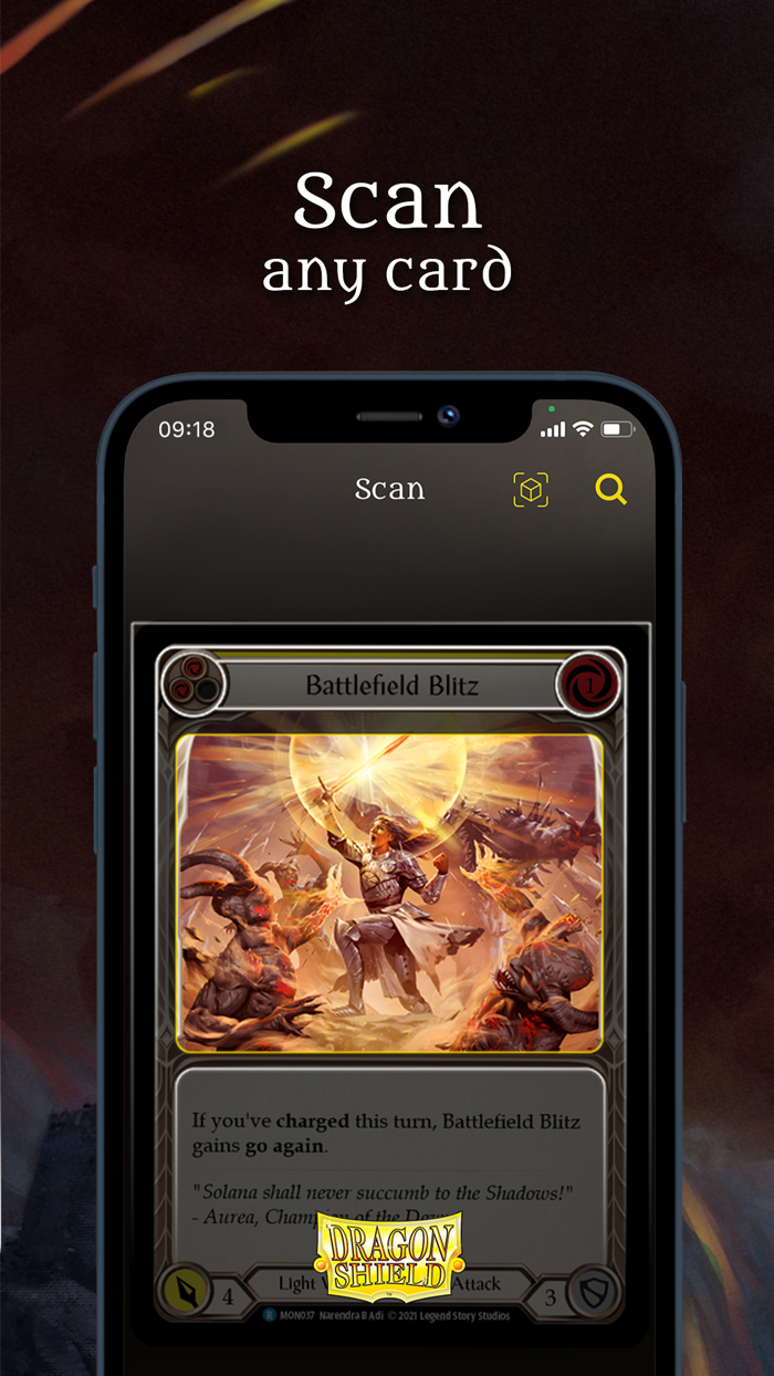 FaB Scanner - Dragon Shield