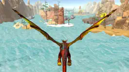 Game screenshot Flying Fire Dragon simulator apk